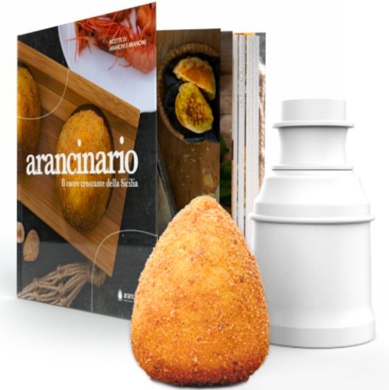 Arancinario + SLIM a punta da 160 grammi - Arancinotto - Stampi per Arancini